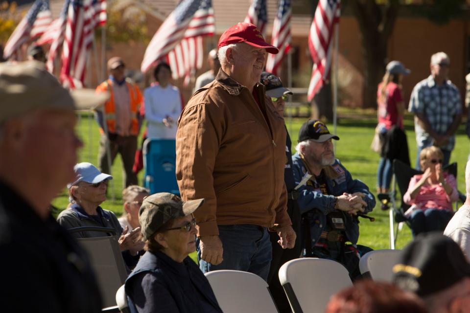 Washington City commemorates Veterans Day with a community parade and program Thursday, Nov. 11, 2021. 