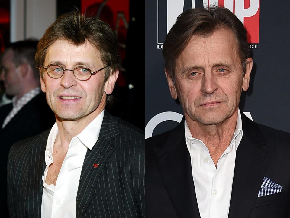 Mikhail Baryshnikov then and now