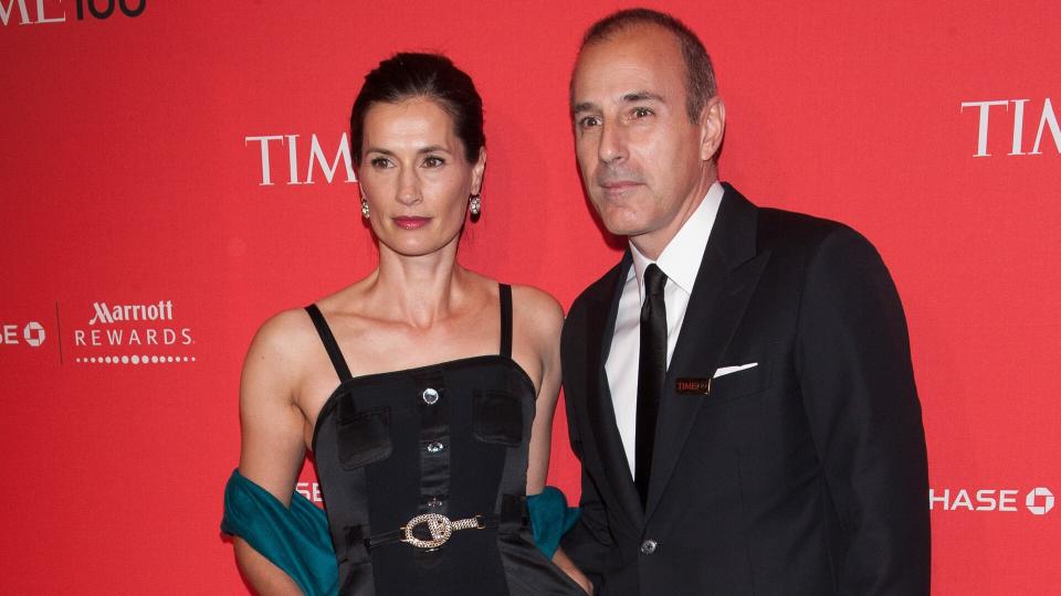 Annette Roque and Matt LauerTime magazine's 100 Most Influential People in the World Gala, New York, America - 24 Apr 2012.