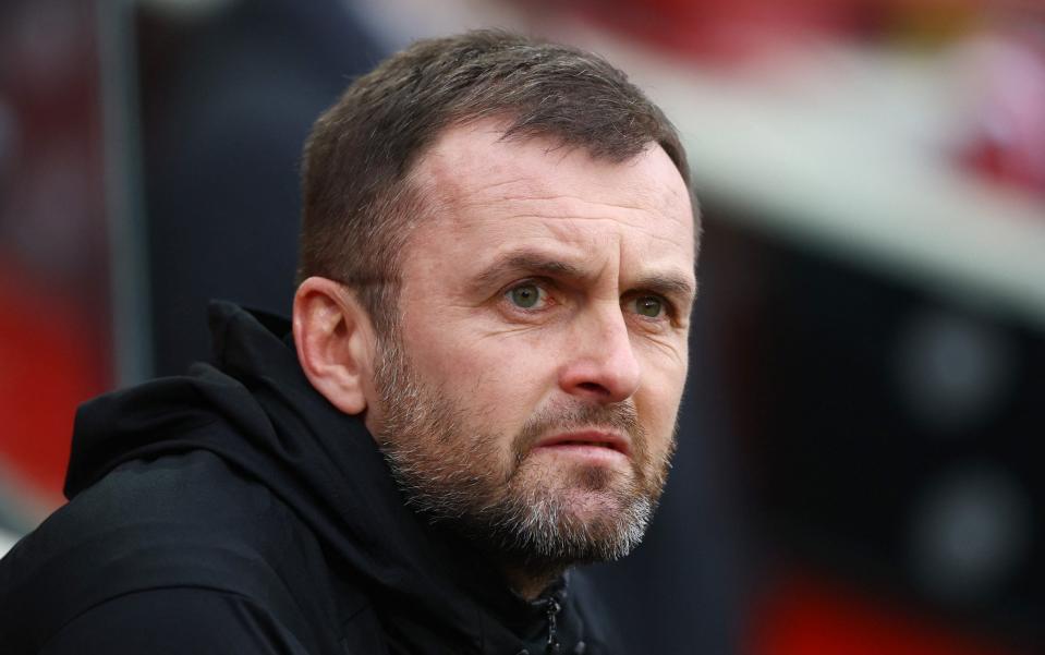  Brentford Community Stadium, London, Britain - February 4, 2023 Southampton manager Nathan Jones - Matthew Childs/Reuters