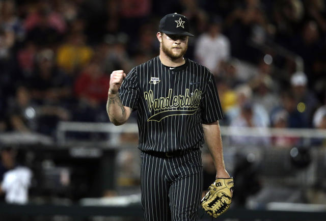 Vanderbilt University beats Michigan to win college baseball's national  championship