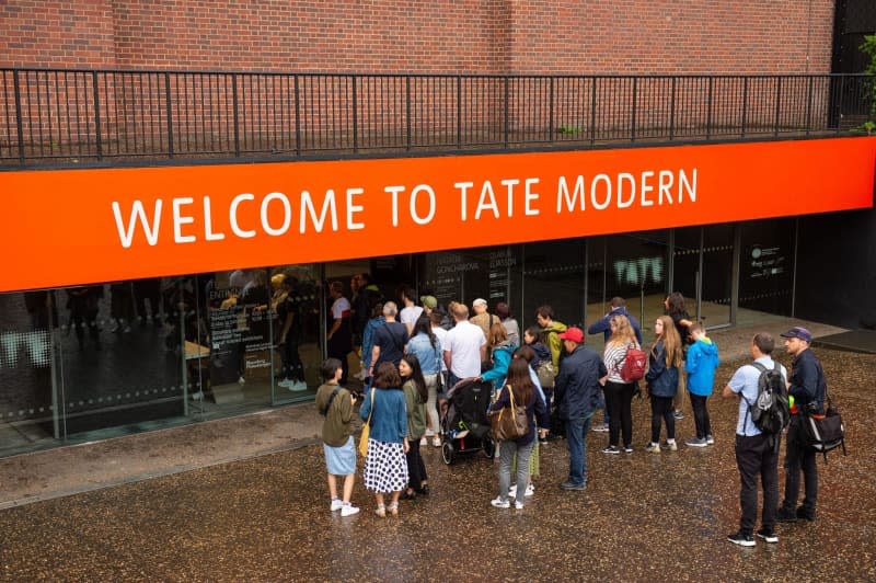 London's Tate Modern art gallery: For the first time in decades, a major exhibition in the UK is being dedicated to the Blauer Reiter group of artists. Dominic Lipinski/PA Wire/dpa