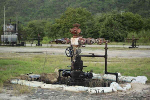 Maquinaria de fracking en Veracruz