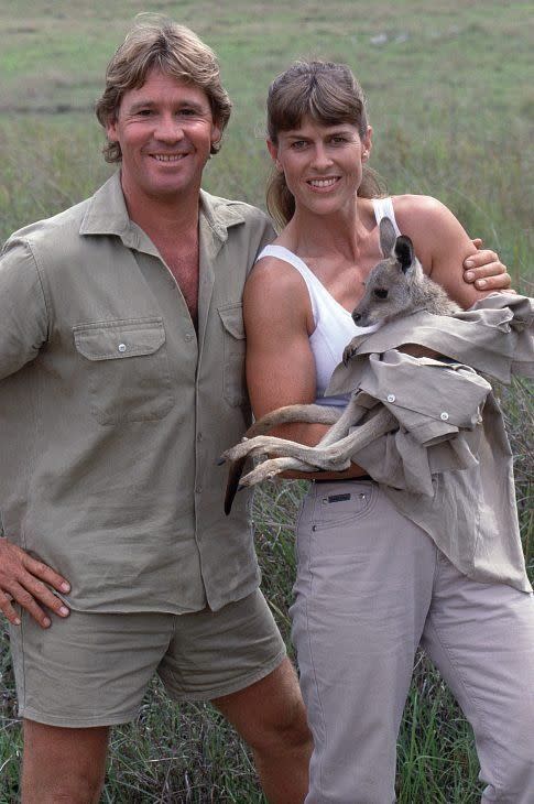 Terri and Steve Irwin tribute gallery