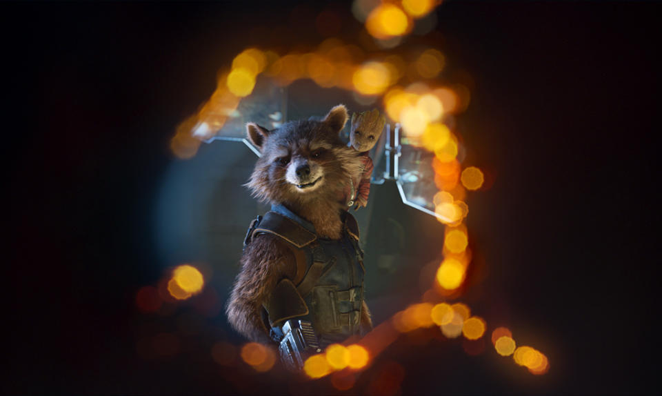 Rocket Raccoon (Voiced by Bradley Cooper)