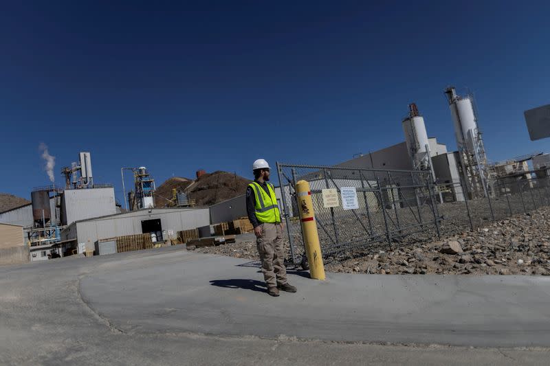 FILE PHOTO: Albemarle Lithium Facility in Silver Peak, Nevada, U.S.