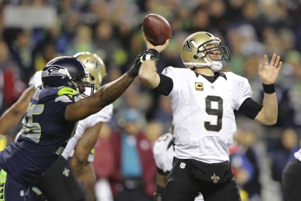 Saints Seahawks Football