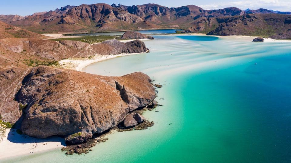 The iconic Playa Balandra in La Paz, Baja (Getty Images/iStockphoto)