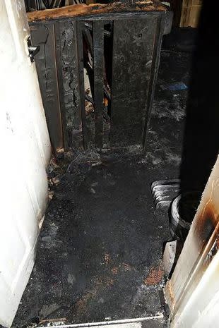 Bushra admitted to starting the fire by burning a tissue inside a cardboard box. (Cambridgeshire Police)