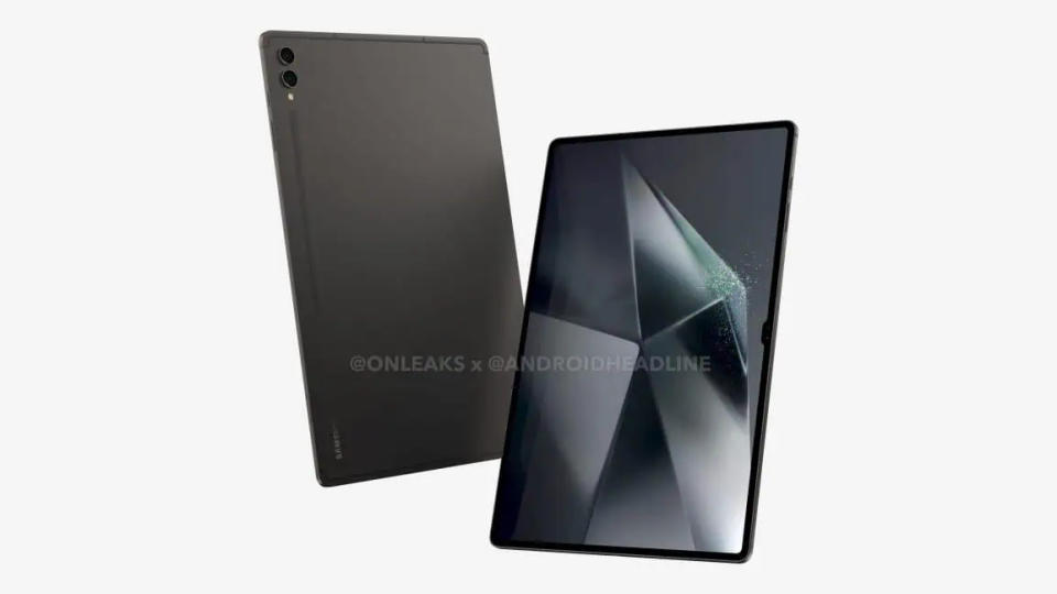 Renders of the Samsung Galaxy Tab S10 Ultra