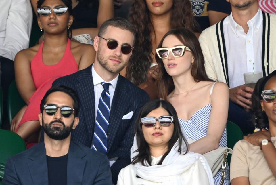 celebrity sightings at wimbledon 2023 day 7