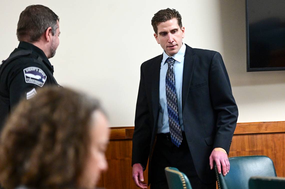 Bryan Kohberger is charged with killing four University of Idaho students in November 2022. Investigators used genetic genealogy to identify him as a suspect. Zach Wilkinson/AP