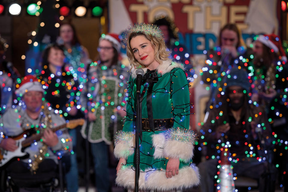 Emilia Clarke as Kate in <i>Last Christmas</i>. (Universal Pictures)