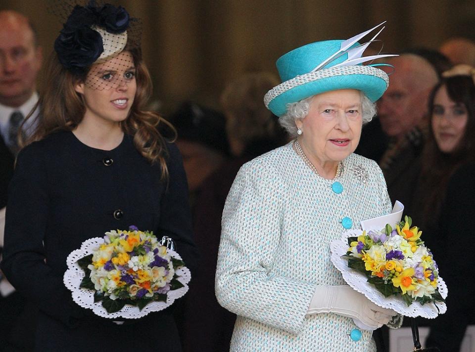 Princess Beatrice, Queen Elizabeth II 