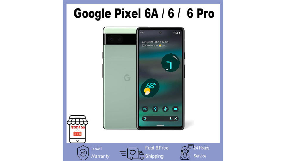 (In Stock) Google Pixel 6 / Pixel 6 Pro/ Pixel 6A / Pixel 7/ Pixel 7 Pro 5G Smartphones 128GB/ 256GB Pixel Phone 6 6Pro 1 Year Local Warranty. (Photo: Lazada SG)