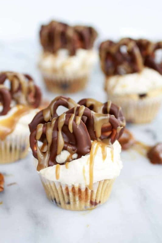 <p>Half Baked Harvest</p><p>Chocolate and peanut butter covered in butterscotch. How can it be bad?</p><p><strong>Get the recipe: <a href="https://www.halfbakedharvest.com/chocolate-covered-pretzel-peanut-butter-cupcakes-with-butterscotch-frosting/" rel="nofollow noopener" target="_blank" data-ylk="slk:Chocolate Covered Pretzel Peanut Butter Cupcakes with Butterscotch Frosting;elm:context_link;itc:0;sec:content-canvas" class="link ">Chocolate Covered Pretzel Peanut Butter Cupcakes with Butterscotch Frosting</a></strong></p>