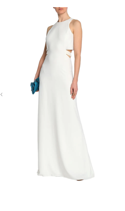 Halston Cut-out Gown