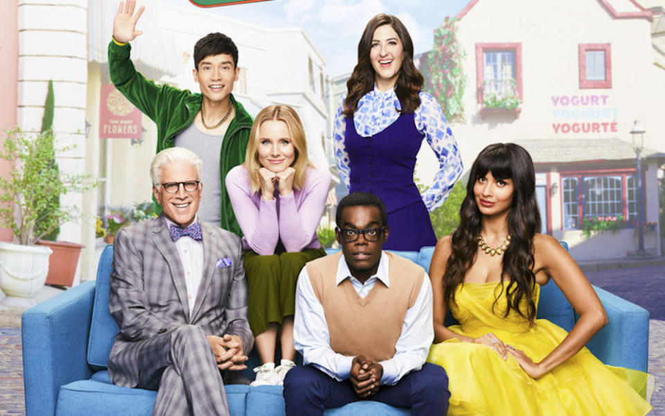 The cast of 'The Good Place.'