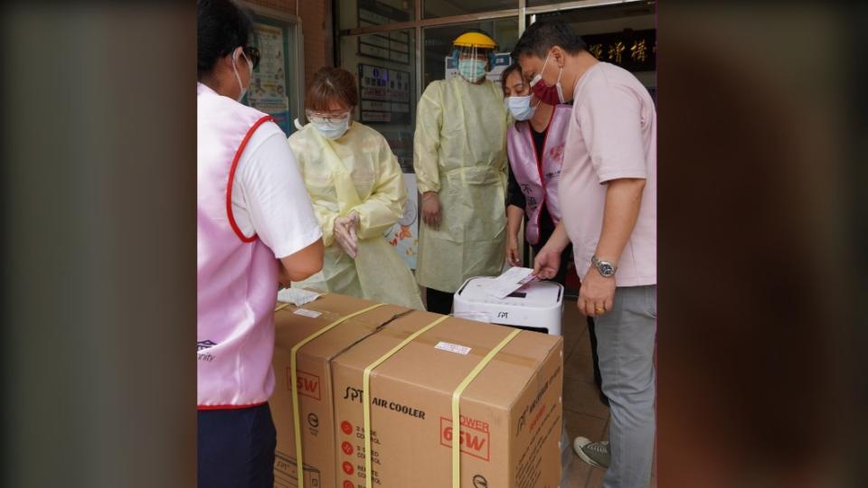 桃園市已在8日送達，雙北目前敲定中。（圖／社團法人愛的延續公益協會提供）