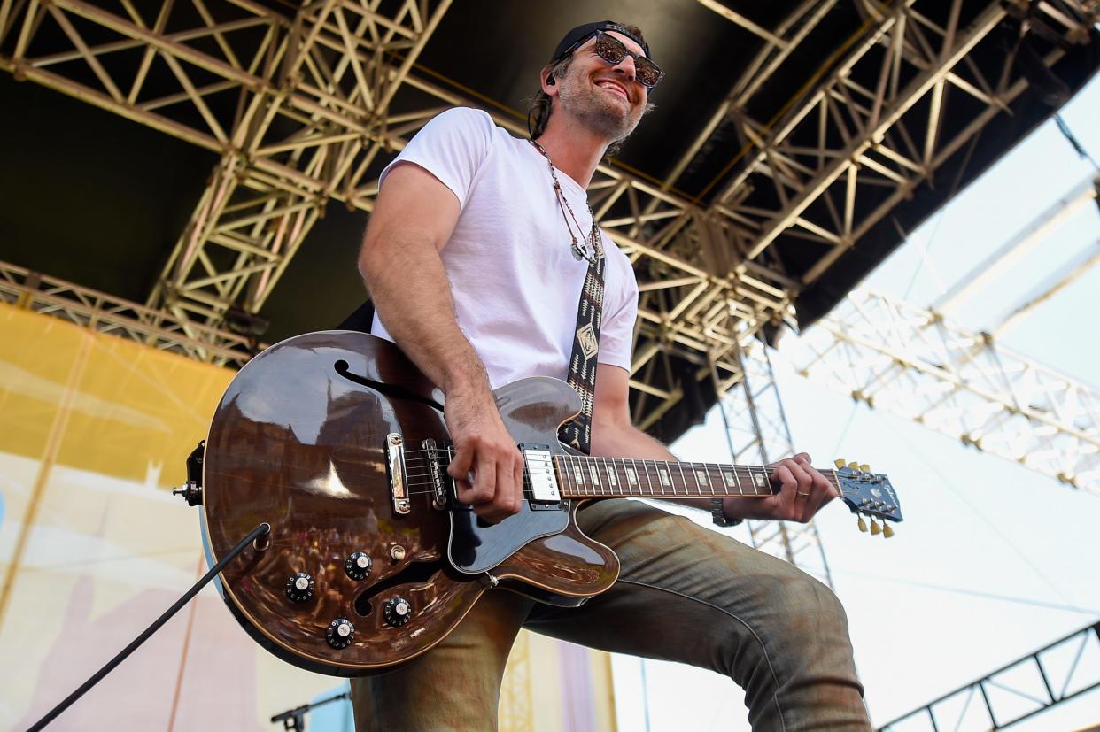 Ryan Hurd performs at Riverfront Stage during the CMA Fest in Nashville, Tenn., Saturday, June 11, 2022.