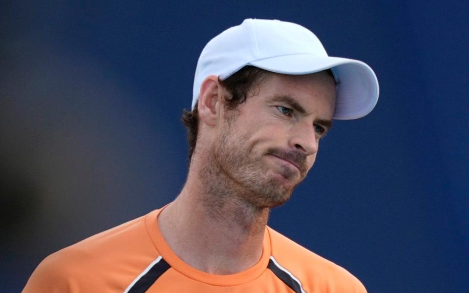 Andy Murray after defeat - Andy Murray goes down fighting as red mist descends in Miami Open defeat