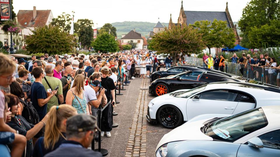 bugatti's birthday in molsheim