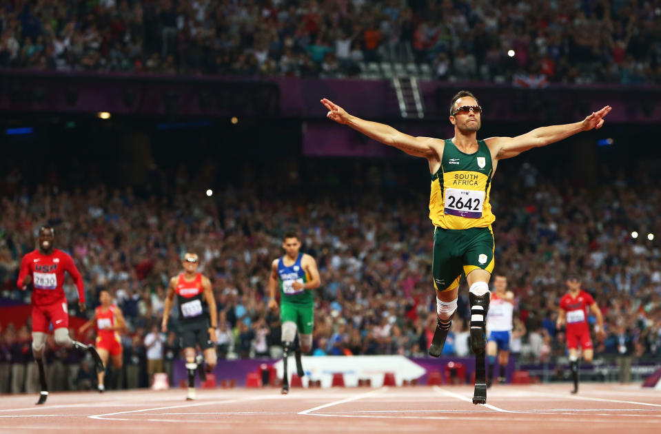 Oscar Pistorius en los Juegos Paralímpicos de 2012 / Foto: Getty Images