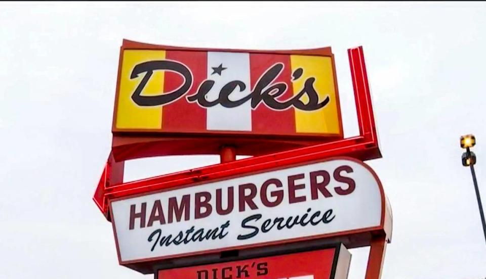 The opening of a Dick’s Drive-In Restaurant in Kent, December 12, 2018.