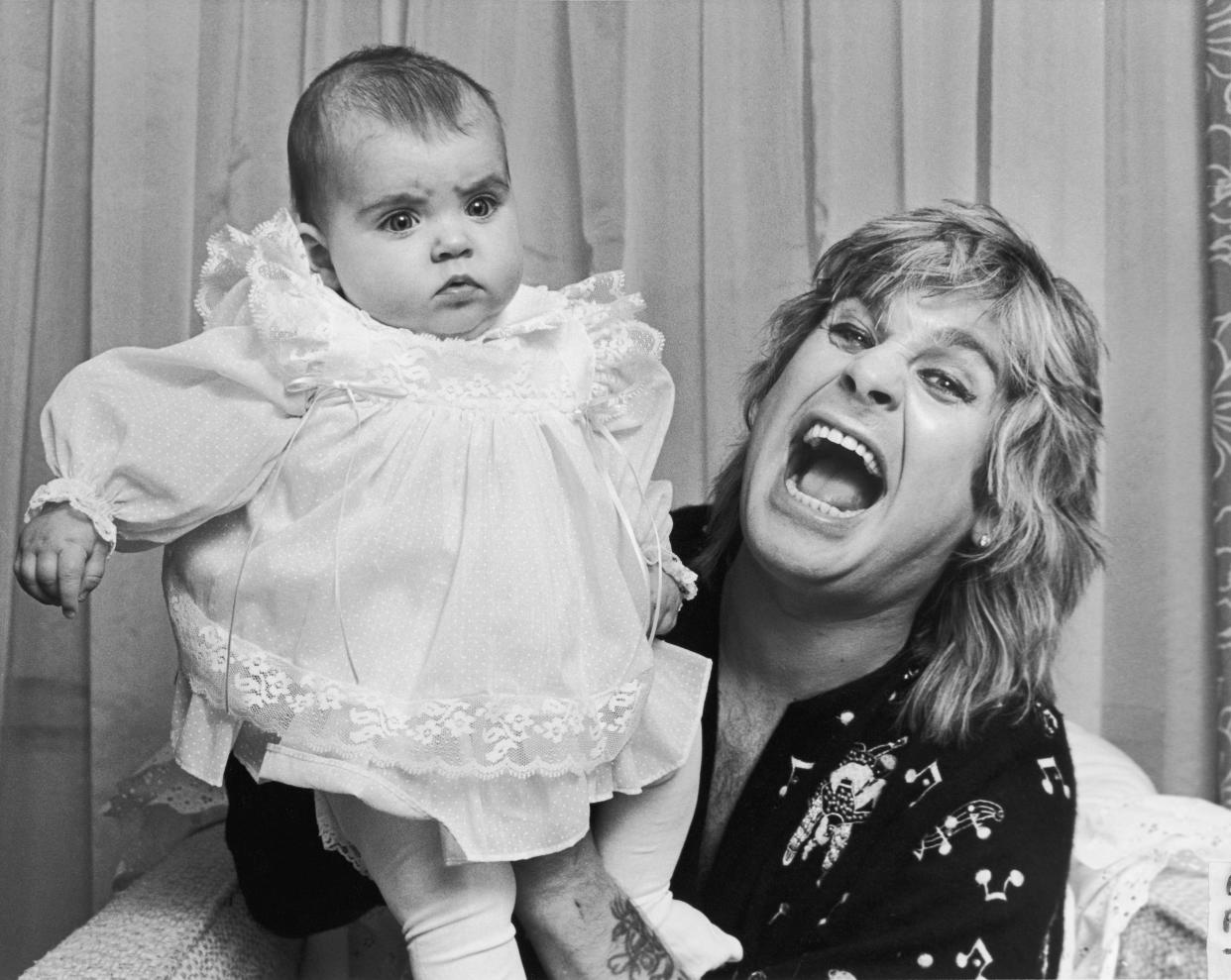 Ozzy and Aimée Osbourne in 1984. (Photo: DMI/Time Inc.)