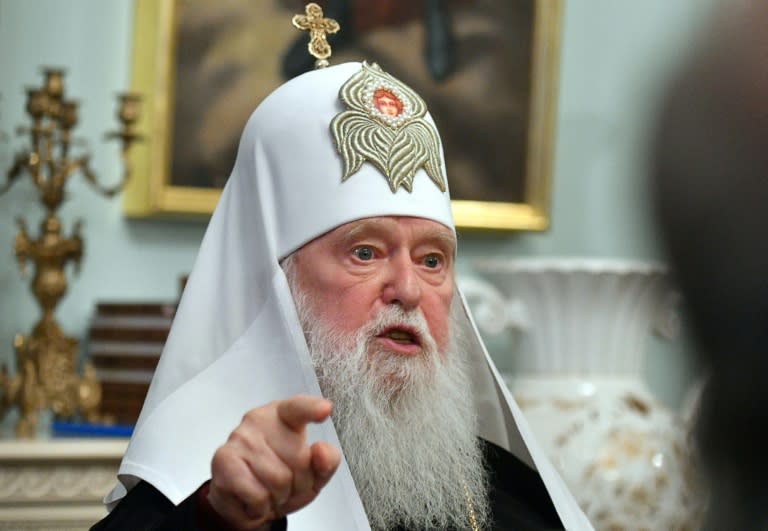 The Christmas message of Patriarch Filaret from the Kiev-based Ukrainian Orthodox Church called for 'victory' over the Russian 'enemy'