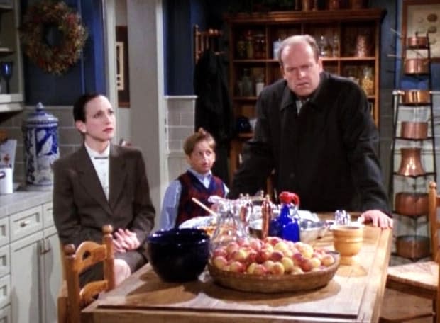 "Frasier" Thanksgiving episode "A Lilith Thanksgiving"<p>Paramount</p>