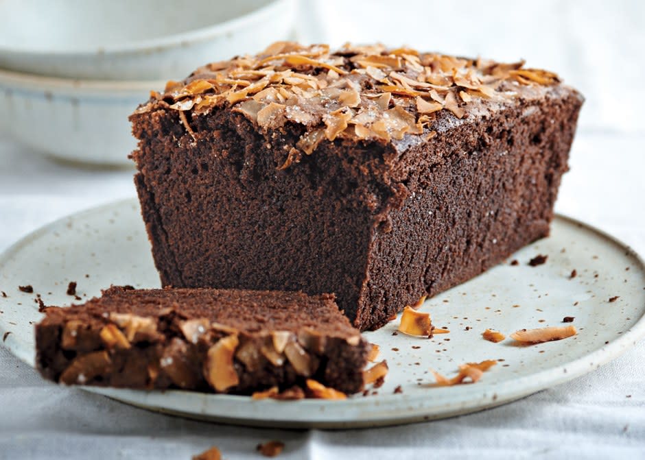 Chocolate-Coconut Pound Cake