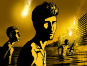 <a href="http://movies.yahoo.com/movie/1809990235/info" data-ylk="slk:WALTZ WITH BASHIR;elm:context_link;itc:0;sec:content-canvas" class="link ">WALTZ WITH BASHIR</a> (2008) <br>Directed by: Ari Folman<br><br>A rare animated documentary movie about the director's lost memories of when he was a soldier during Israel's 1982 invasion of Lebanon.