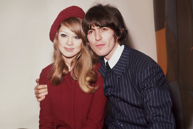 Fox Photos/Getty Images Pattie Boyd and George Harrison