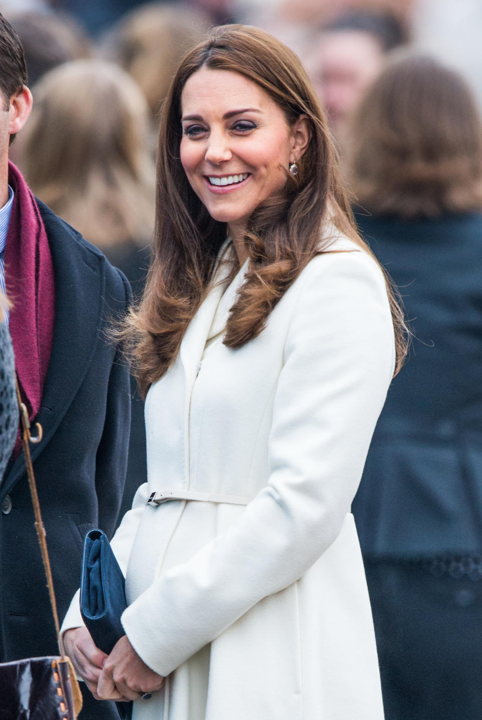 February 12, 2015: Kate Middleton in Portsmouth, England