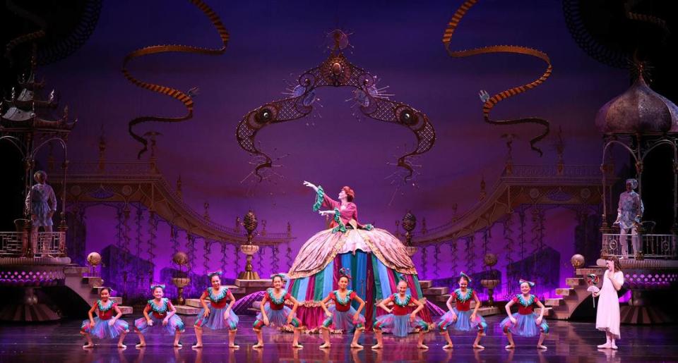 Young dancers perform in “The Nutcracker” at Bass Performance Hall in 2022.