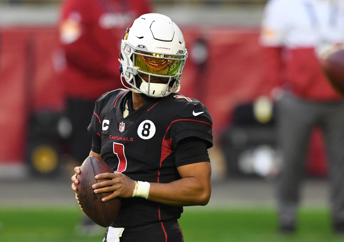 NFL Arizona Cardinals (Kyler Murray) Men's Game Football Jersey.