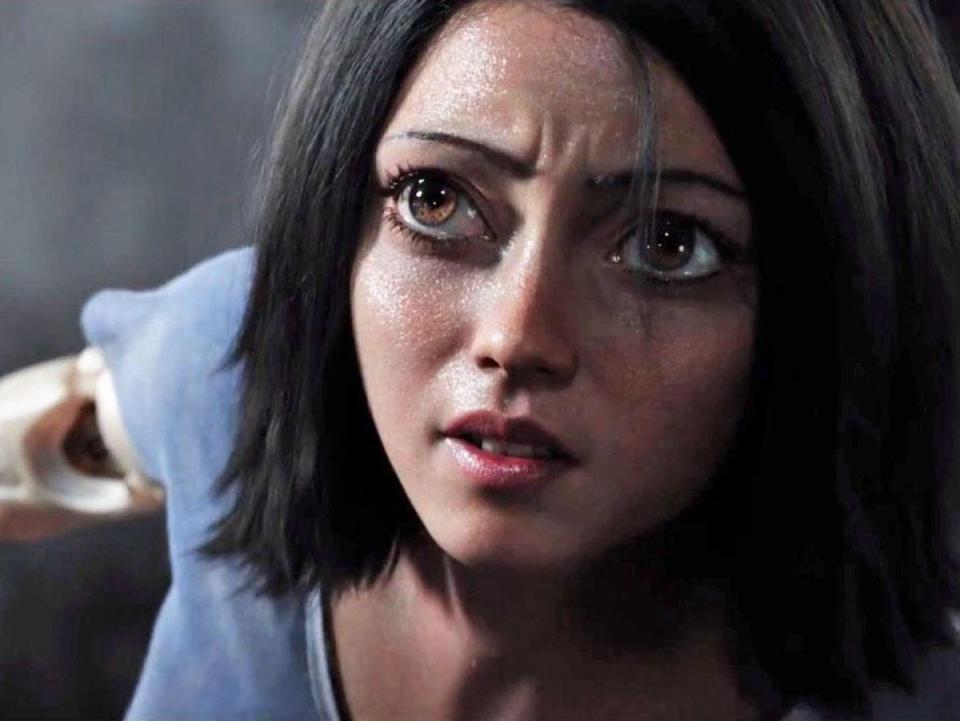 Rosa Salazar in ‘Alita: Battle Angel’ (Fox)