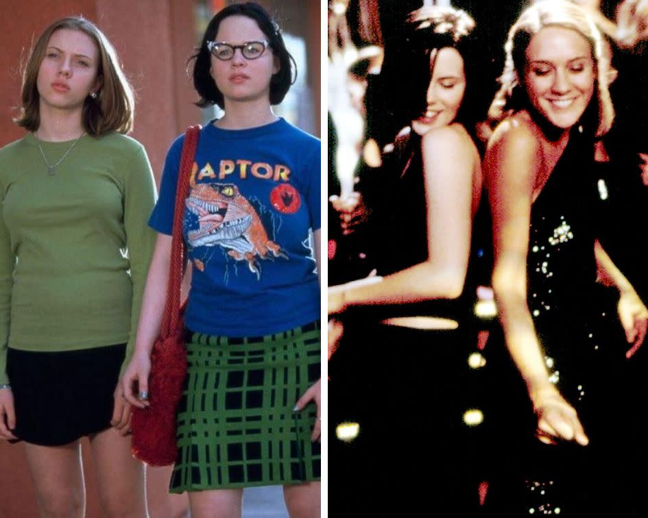 "Ghost World" and "The Last Days of Disco." (Photo: Getty Images/Gramercy Pictures)