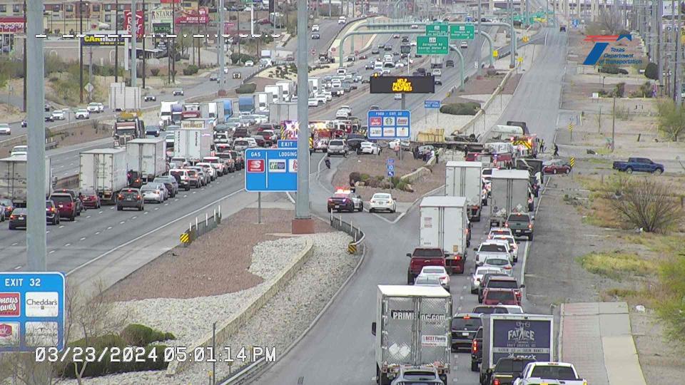 An El Paso man, Steven Carmona, was killed in a chain-reaction collision involving a semitruck and other vehicles on Interstate 10 East at the Lee Trevino Drive entrance on Saturday, March 23.