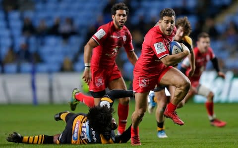 Sofiane Guitoune - Kieran Brookes denies Wasps' dismal form is a symptom of exit rumours - Credit: Getty Images 