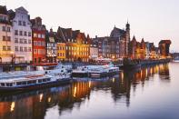 <p>Venture off the normal European beaten track and wander the beautiful cobbled streets of Gdańsk Another bonus: the average hotel price is only $82.</p>