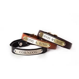 Personalized Leather Bracelet