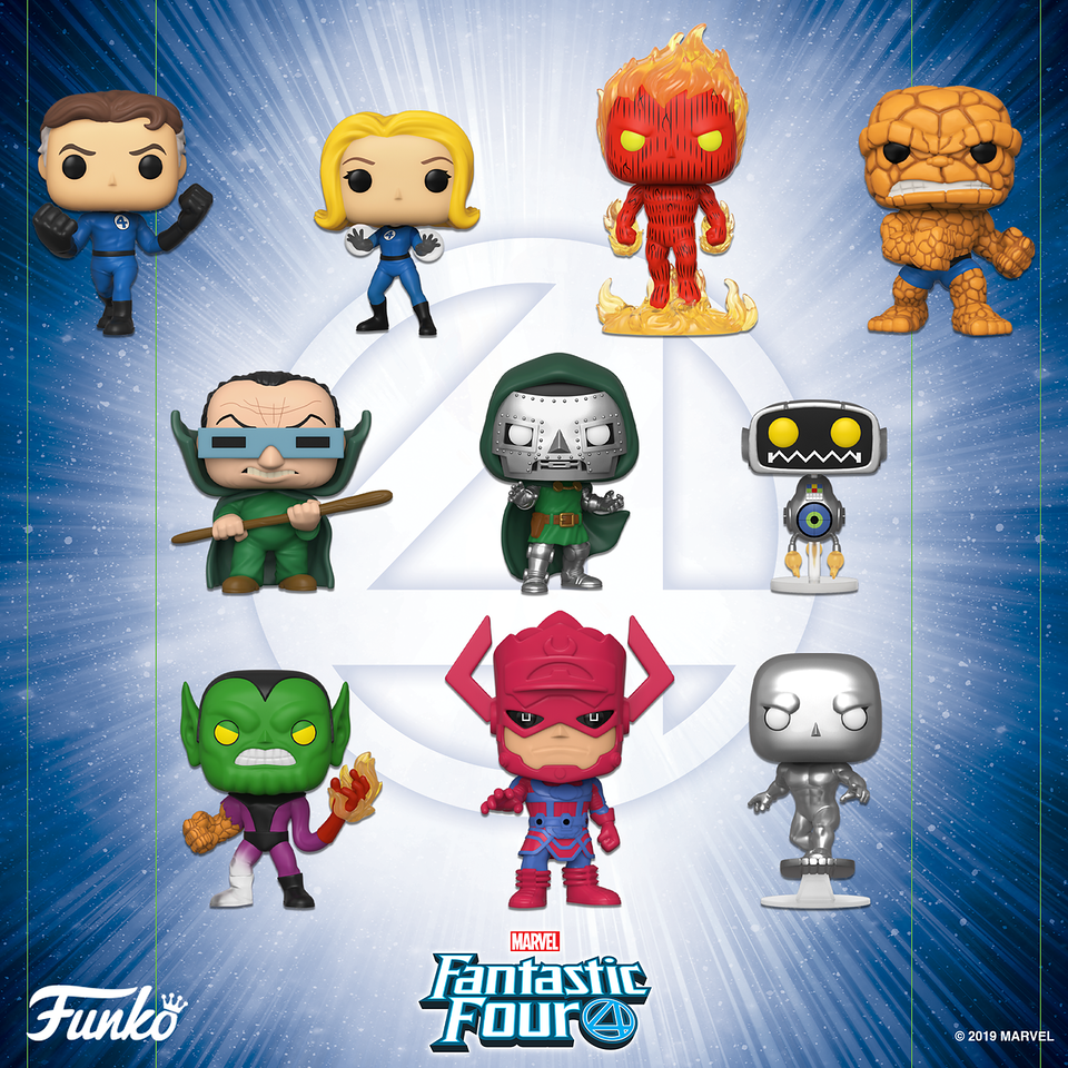 The Fantastic Four Funko Collection (Photo: Funko)