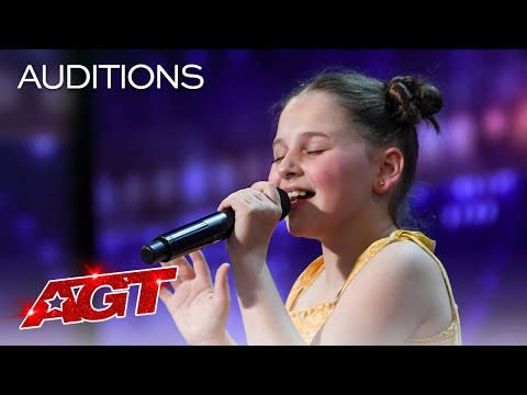 <p>This young singer brought sass and strong vocals to her audition, resulting in a standing ovation from the crowd after she finished singing "Dance Monkey" by <strong>Tones and I</strong>. Simon, Heidi, Sofía, and Howie didn't hesitate to give her a chance to rock the stage in the quarterfinals.</p><p><a href="https://www.youtube.com/watch?v=sxxPuBDhHTM" rel="nofollow noopener" target="_blank" data-ylk="slk:See the original post on Youtube;elm:context_link;itc:0;sec:content-canvas" class="link ">See the original post on Youtube</a></p>