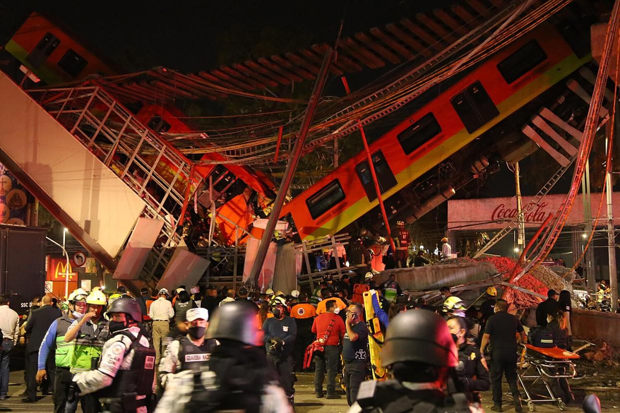 Mexico City Metro Bridge Collapse