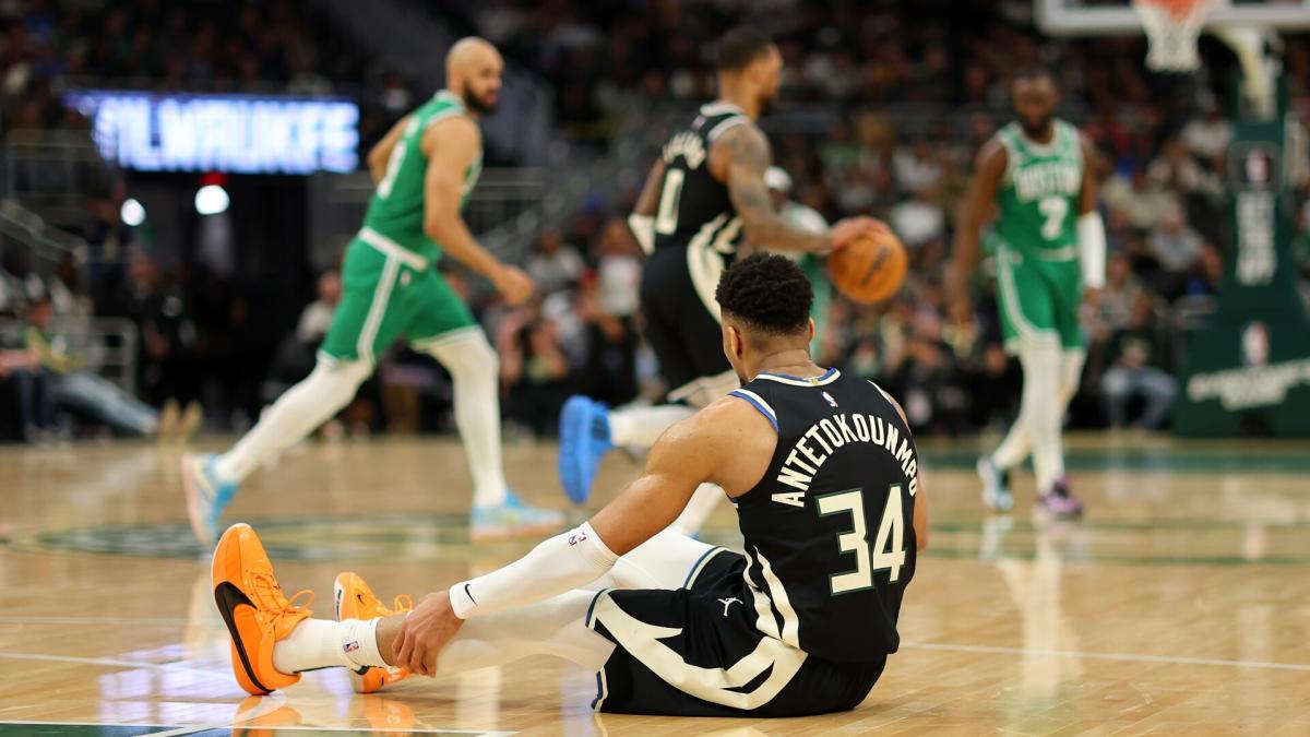 Giannis Antetokounmpo’s MRI shows calf strain without Achilles damage