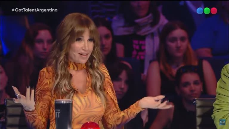 Florencia Peña le dio palabras de aliento tras su presentación