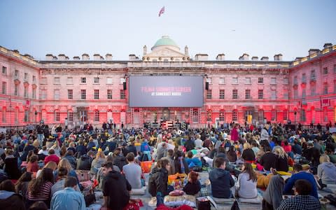 A screening at Somerset House - Credit: LIFE AFTER PRINT LTD.
