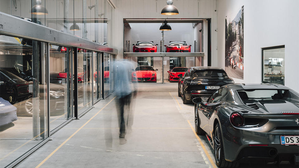 Ferraris for sale at the Formula showroom